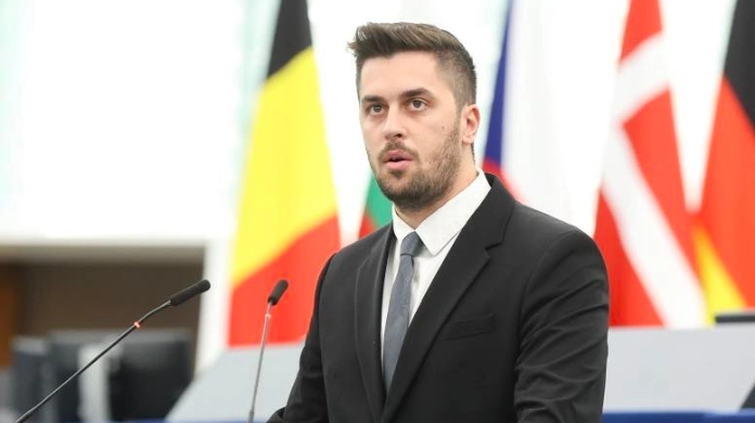 Greek MEP Emmanouil Fragkos, a Pro-Russian voice in EU Parliament