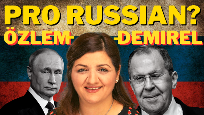 MEP Özlem Demirel Pro Russian