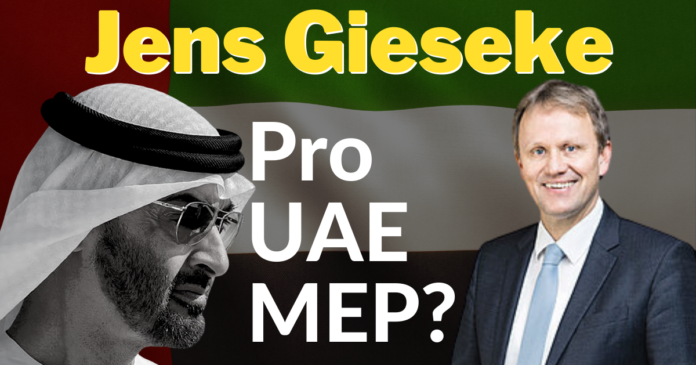 Jens Gieseke MEP: Is He a UAE Sympathizer?