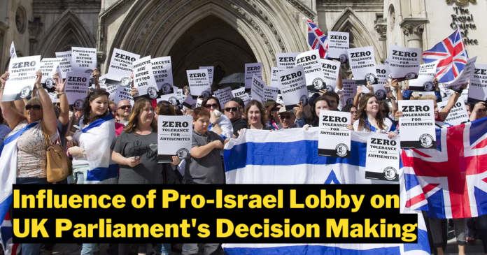 The Influence of the Pro-Israel Lobby on UK Parliament's Stance on the Palestinian Issue