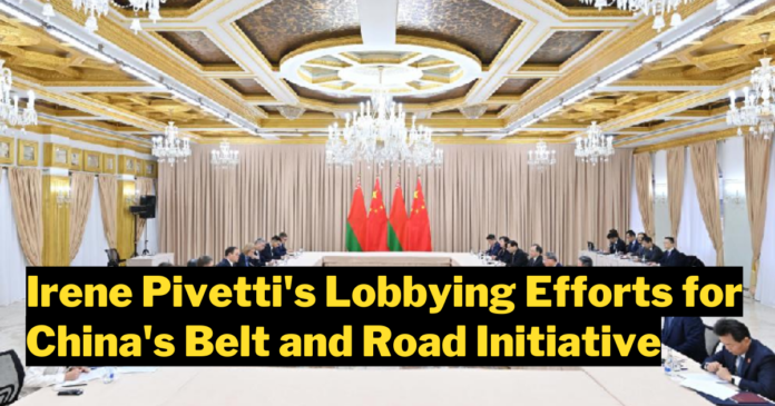 Irene Pivetti's Lobbying Efforts for China's Belt and Road Initiative