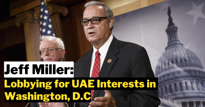 Jeff Miller: Lobbying for UAE Interests in Washington, D.C