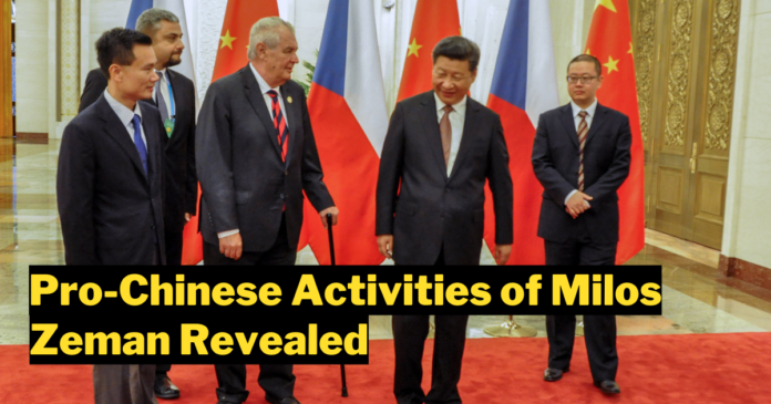 Pro-Chinese Activities of Milos Zeman Revealed
