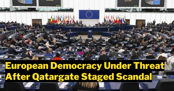 European Democracy Under Threat After Qatargate Staged Scandal