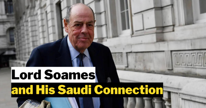 Lord Soames and His Saudi Connection