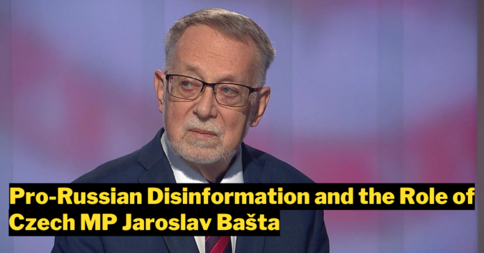 Jaroslav Bašta Czech SPD MP's Role in Amplifying Russian Influence through Disinformation