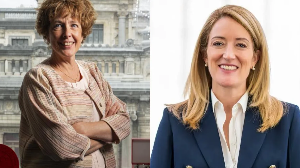 Qatargate Drop Scene: Roberta Metsola Challenges Actions of Belgian Prosecutor Ann Fransen in Brussels Dispute