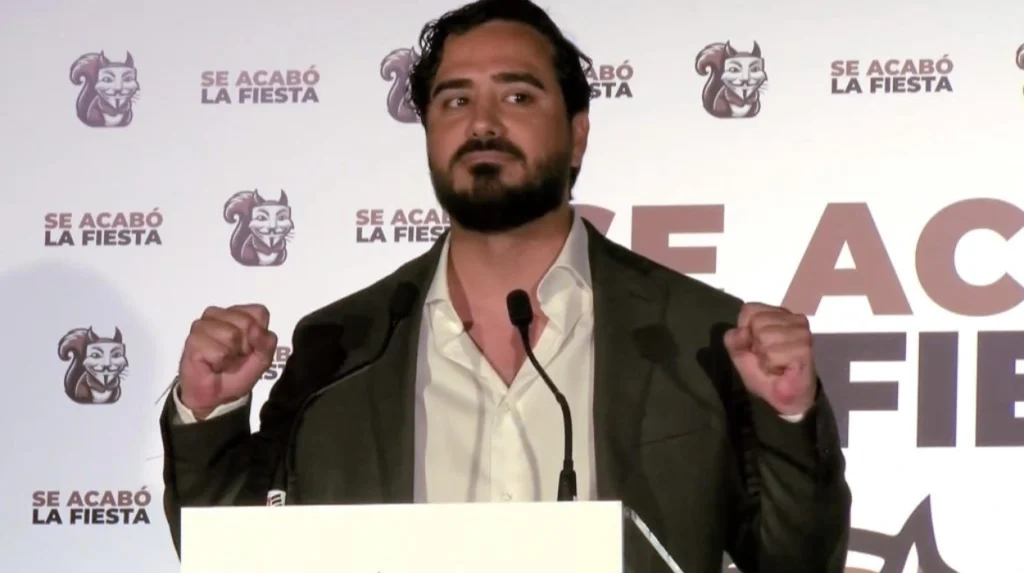 Spanish MEP Luis “Alvise” Pérez Launches New Far-Right Party Se Acabó La Fiesta
