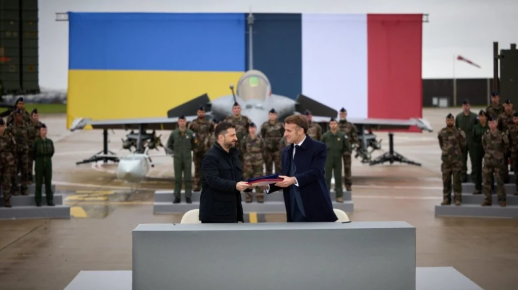 Ukraine Signs Historic Deal for 100 French Rafale Jets