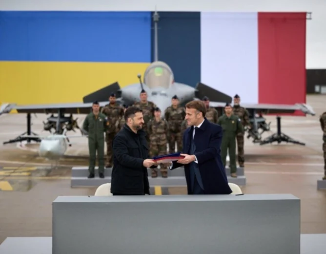 Ukraine Signs Historic Deal for 100 French Rafale Jets